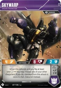 Skywarp - Sneaky Prankster