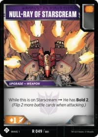 Null-Ray of Starscream