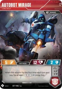Autobot Mirage - Lone Wolf