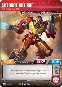 Autobot Hot Rod - Impulsive Fighter