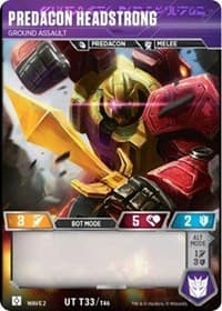 Predacon Headstrong - Ground Assault