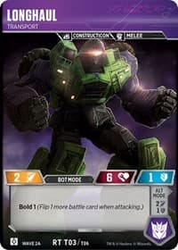Longhaul - Transport (Wave 2A - Devastator)