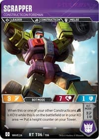 Scrapper - Construction Foreman (Wave 2A - Devastator)
