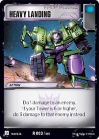 Heavy Landing (Wave 2A - Devastator)