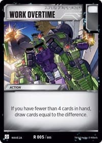 Work Overtime (Wave 2A - Devastator)
