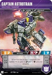 Captain Astrotrain - Space Force Transport