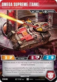 Omega Supreme (Tank) - Transport City Defender
