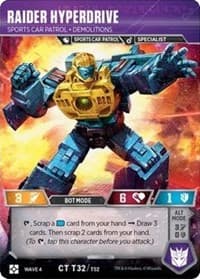 Raider Hyperdrive - Sports Car Patrol Demolitions