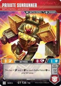Private Sunrunner - Battle Patrol Air Defense