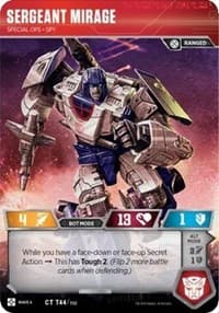 Sergeant Mirage - Special Ops Spy