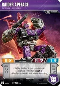 Raider Apeface - Espionage Commando