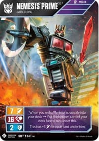 Nemesis Prime - Dark Clone (Energon Edition)