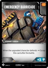 Emergency Barricade
