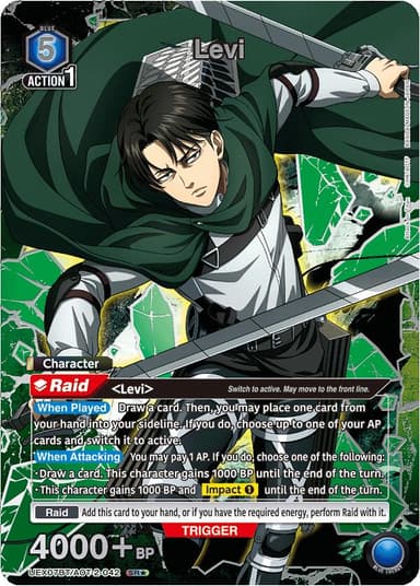 Levi (042) (Box Topper Silver Foil)