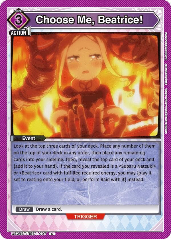 Choose Me, Beatrice!