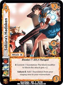 Sakura's Hadoken