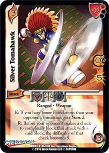 Silver Tomahawk
