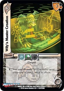Wily's Master Creation
