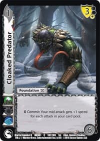 Cloaked Predator