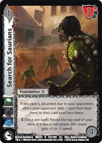 Search for Saurians