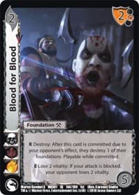 Blood for Blood