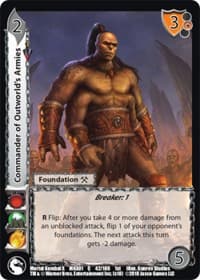 Commander of Outworld's Armies