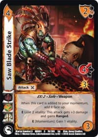 Saw Blade Strike