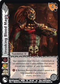 Invoking Blood Magic
