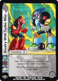 Rivalry With Turbo Man