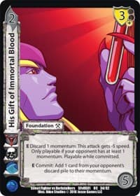 His Gift of Immortal Blood