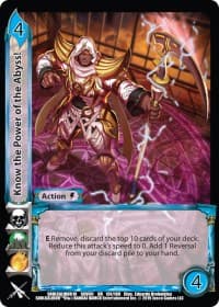 Know the Power of the Abyss!