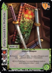 Manji Sword & Fu-Ma Blade