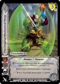 The Original Mechanical Ninja