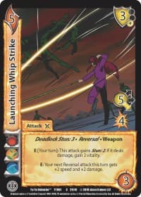 Launching Whip Strike