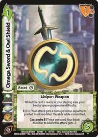 Omega Sword & Owl Shield
