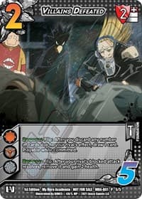 Villains Defeated (Quirk Pack 1)