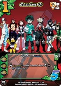 Class Line-Up (Heroes Clash Pre-Release)