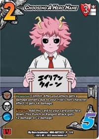 Choosing A Hero Name (Pro Hero Nationals 2022)