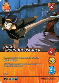 High Roundhouse Kick (Alternate Art)