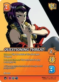 Questioning Threat (Alternate Art)