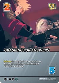 Grasping For Answers (Alternate Art)