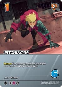 Pitching In (Alternate Art)
