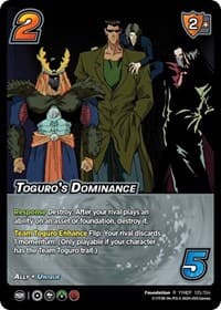 Toguro's Dominance