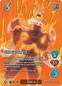 Endeavor (Hero League Championship 2023 Chrome Rare - Top 4)