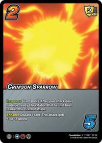 Crimson Sparrow (Time Shifted)