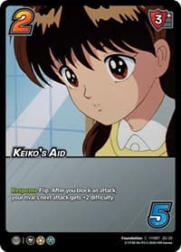 Keiko's Aid (Time Shifted)