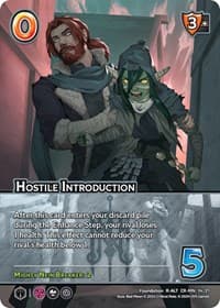 Hostile Introduction (Alternate Art)