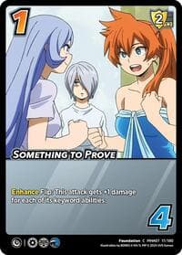Something to Prove