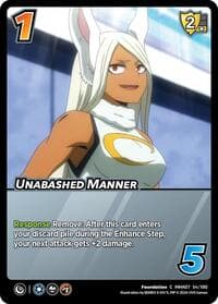 Unabashed Manner