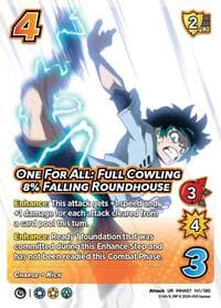 One For All: Full Cowling 8% Falling Roundhouse